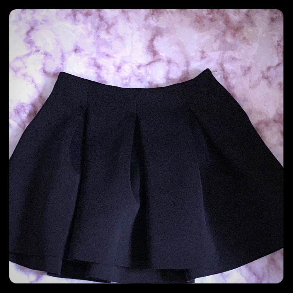 Scuba skater skirt